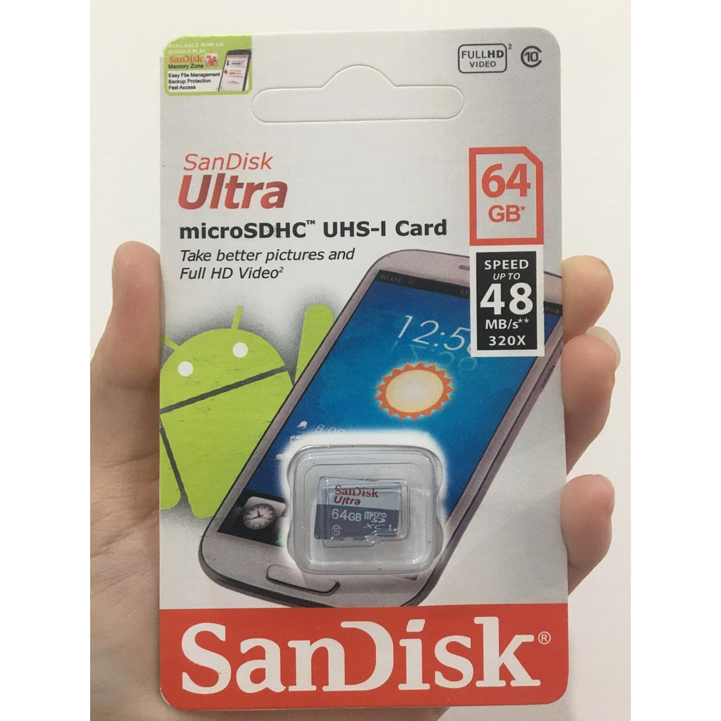 Thẻ Nhớ Sandisk Ultra 2gb 4gb 8gb 16gb 32gb 64gb