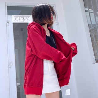 ÁO KHOÁC THUN ẤT FORM RỘNG - hình tự chụp