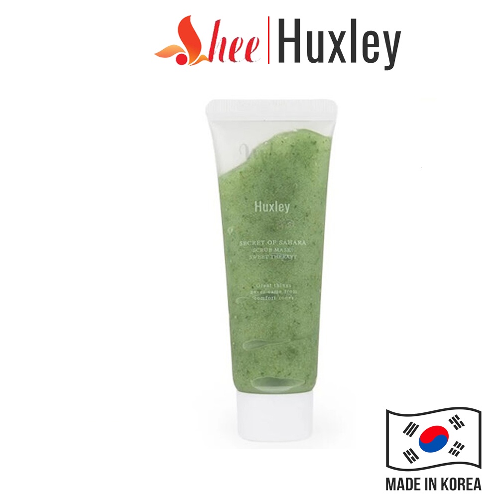 Tẩy Tế Bào Chết Dạng Hạt Huxley Secret of Sahara, Scrub Mask, Sweet Therapy 30g