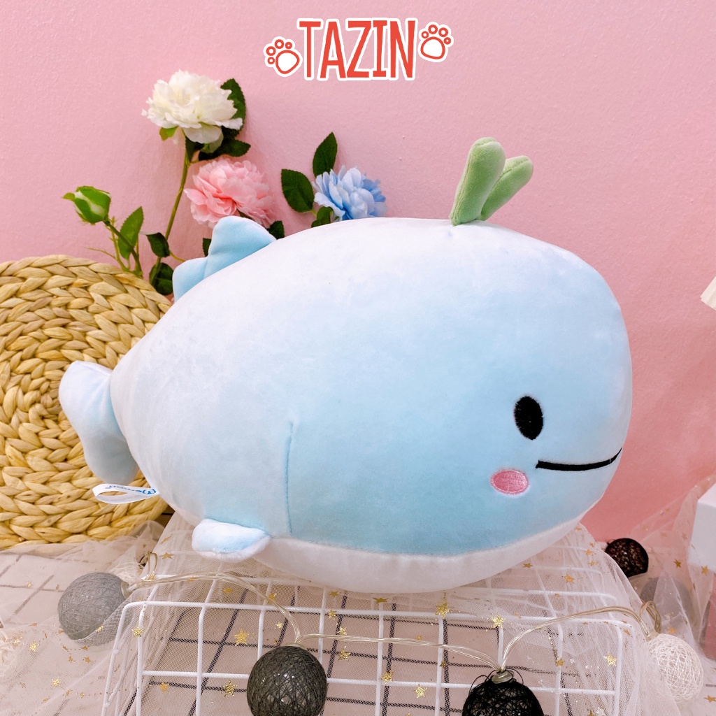 Bộ Thú Nằm Baby Đáng Yêu, Thú Trúc Nằm, Cá Heo Cao Cấp Tazin