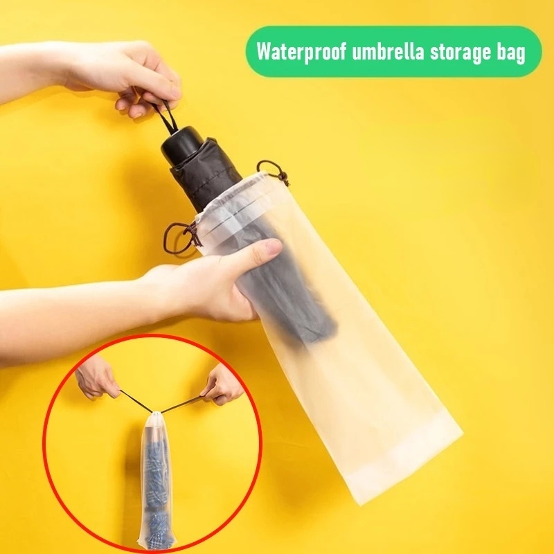 Vỏ bọc dù chống thấm nước có dây rút thiết kế tiện dụng