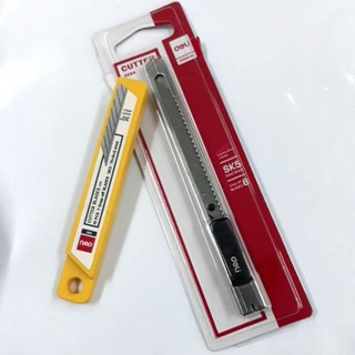 [sỉ ib] Combo dao cắt giấy deli + hộp lưỡi dao 30 độ