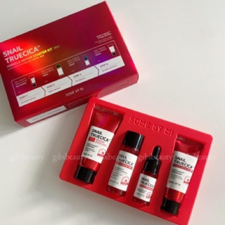 Bộ sản phẩm 4 món Some By mi Snail Truecica Miracle Repair