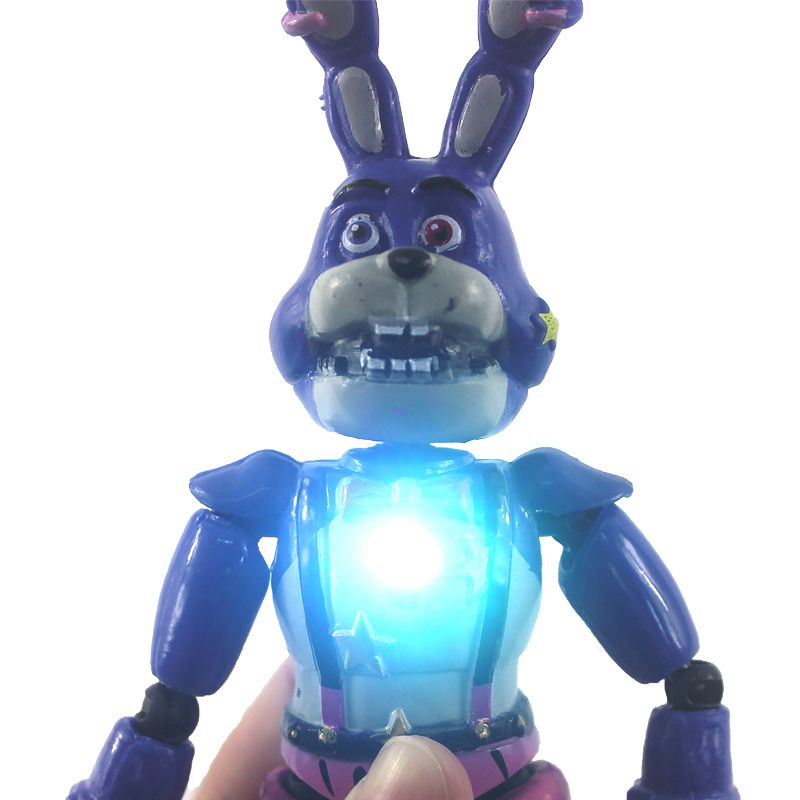 Set Five Night At Freddy Anime Fnaf Final Boss Freddy Toys Bonnie Bear Action Figure Pvc Model Sundrop Toys Gifts