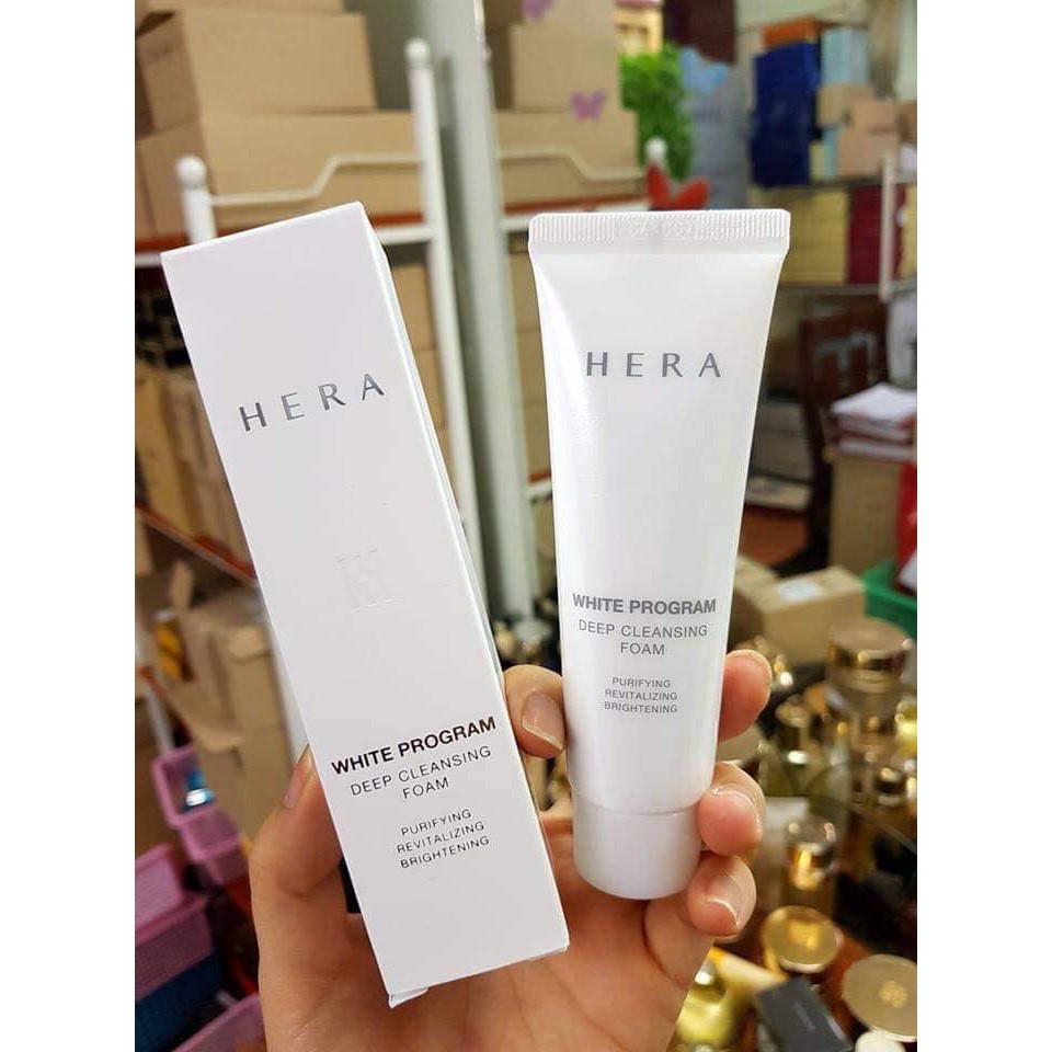 Sữa Rửa Mặt Hera White Program Cleansing Foam cao cấp