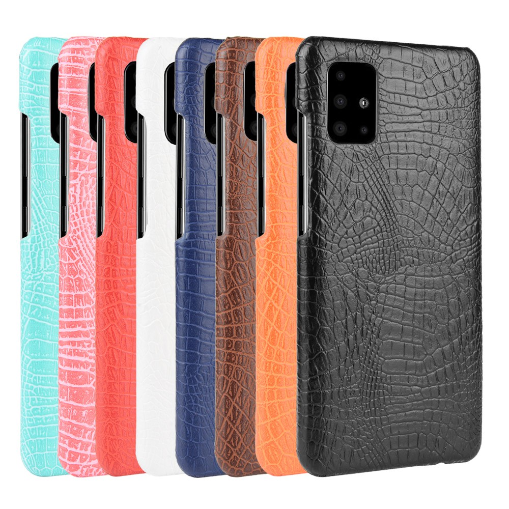 Ốp Điện Thoại Cứng Họa Tiết Da Cá Sấu Cho Samsung Galaxy S20 Plus Ultra A51 A71