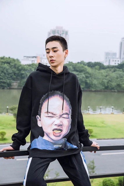 HOODIE NỈ NÓN LÓT BÔNG NẶNG 500G DƯỚI 65KG