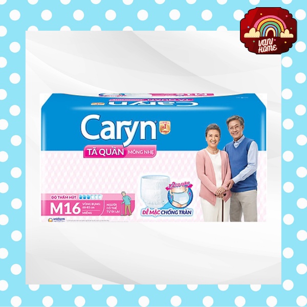 TÃ QUẦN NGƯỜI GIÀ CARYN SIZE M16 MIẾNG