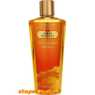 Gel Tắm 250ml Victoria's Secret Amber Romance Body Wash, vov Chuyên Hàng Hiệu Chính Hãng.