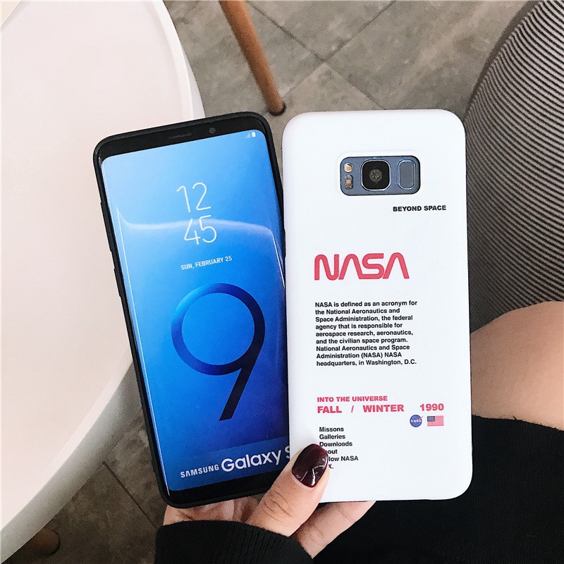 Ốp điện thoại mềm in hình thông tin NASA cho Samsung S10 S10+ case S10e S9 S9+ Plus Note 9 case Note 8 S8 S8+