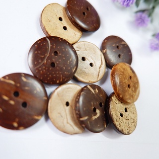 NÚT DỪA SIZE 2CM 2.2CM V086 V092 - BELLA BUTTON GARMENT ACCESSORIES