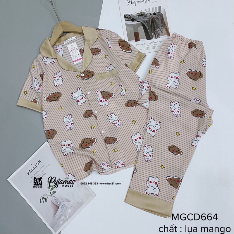 BỘ LỤA CỘC DÀI PHỐI CỔ