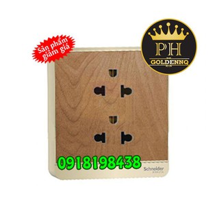 Ổ Cắm Đôi 3 Chấu 16A AvatarOn