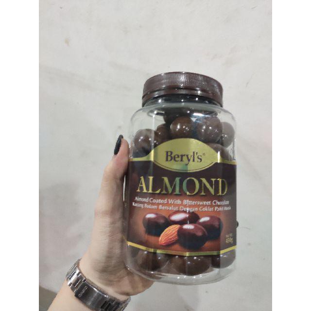 Chocolate Beryl's Almond Bittersweet hủ 450gr
