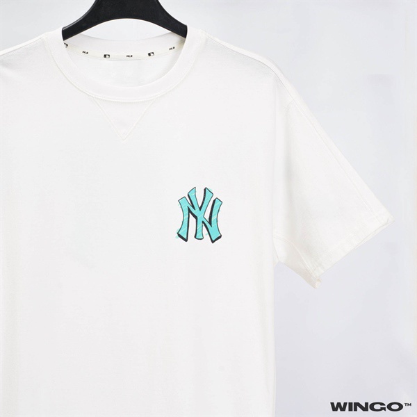 Thin Ball Back Logo White T Shirt
