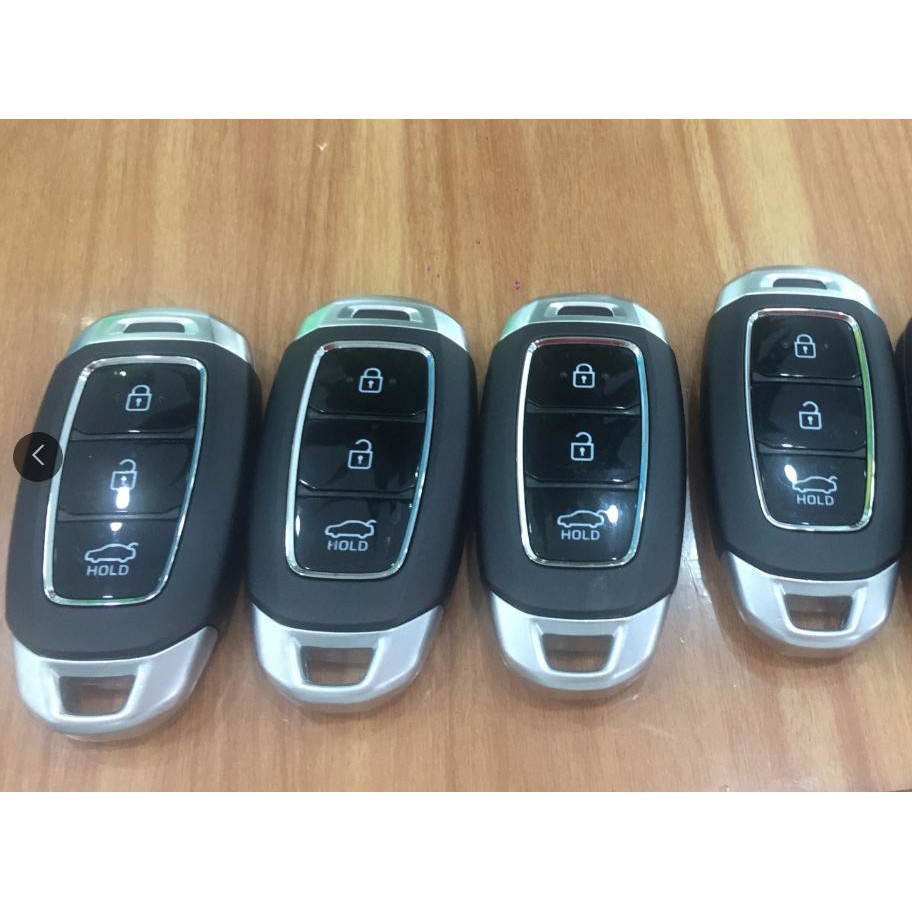 Vỏ bọc chìa khóa silicon cho oto hyundai kona, santafe, accent bản đủ