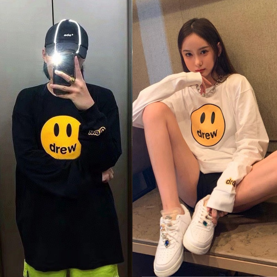 Áo Hoodie Drew nam nữ, áo sweater Chất nỉ bông dầy dặn , form rộng under Hà Nội Nam Nữ Unisex - In Hình Local Brand