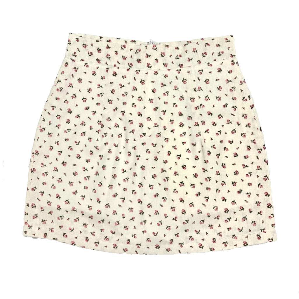 CHÂN VÁY HOA NGẮN