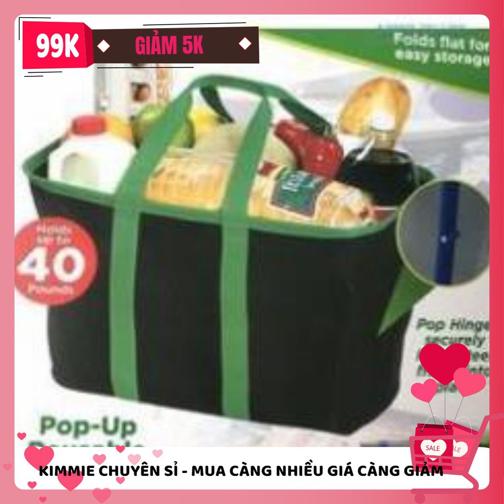 [MUA NHIỀU GIẢM GIÁ] [MÃ GIẢM KIMFAM5] Túi xách thực phẩm PoP Bag