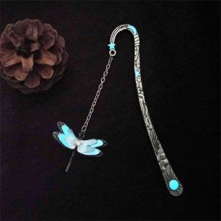 Bookmark đánh dấu trang hình chuồn chuồn - Bookmark dạ quang chặn sách
