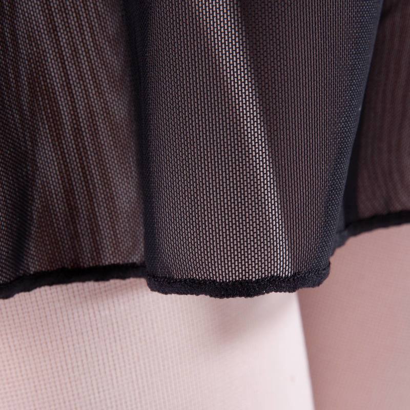 Váy ballet vải voan cho bé gái Decathlon Starever màu đen size 4 Tuổi