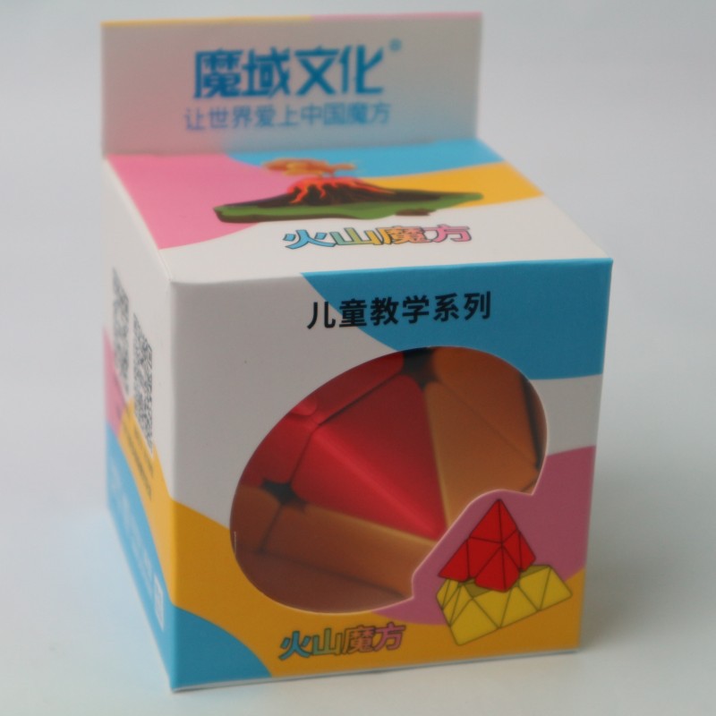 Rubik Pyraminx Kim tự tháp Núi lửa - dạy học Moyu Teaching series Pyraminx Volcano