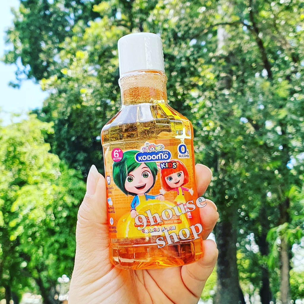 01 Nước Súc Miệng KODOMO KIDS 80ml Thái Lan (cho bé trên 6 tuổi)