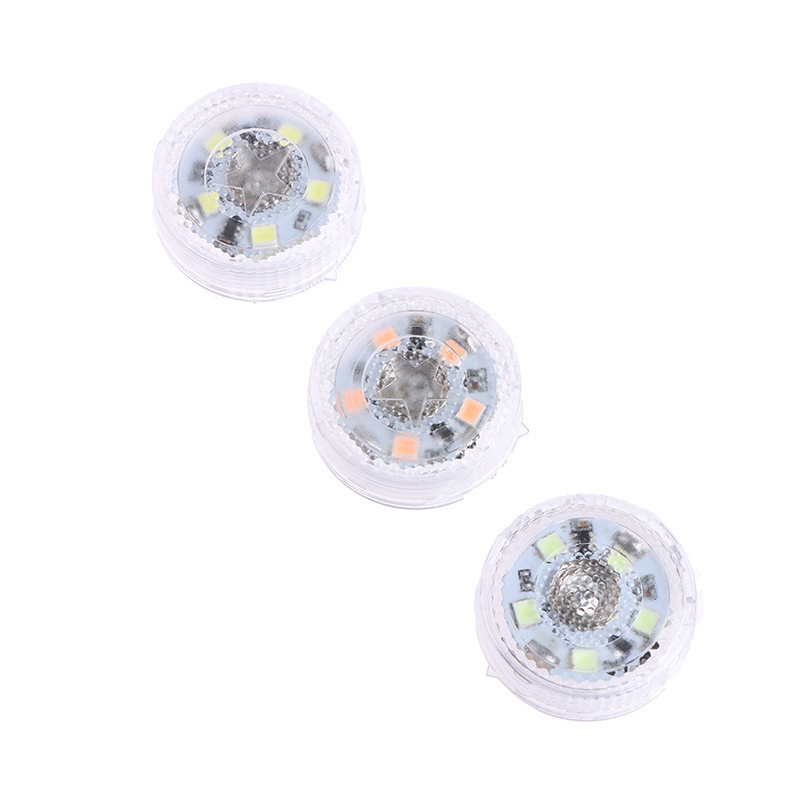Set 4 Đèn LED 5 Bóng Mini Gắn Trần Nhà Trang Trí Nội Thất Xe Hơi