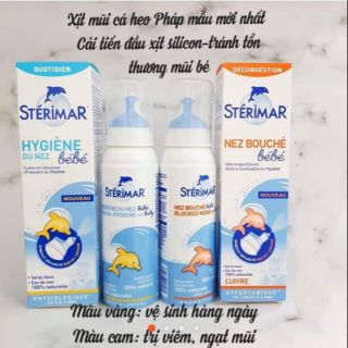[Mã FMCGSALE55 giảm 8% đơn 500K] Xịt Mũi Cá Heo Pháp 100ML