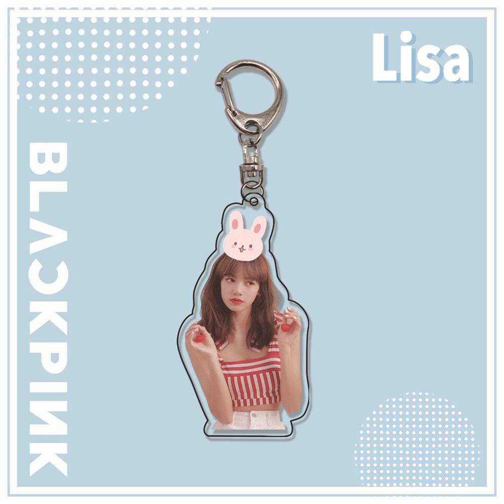 Móc Khóa Hình Lisa Blackpink Dễ Thương