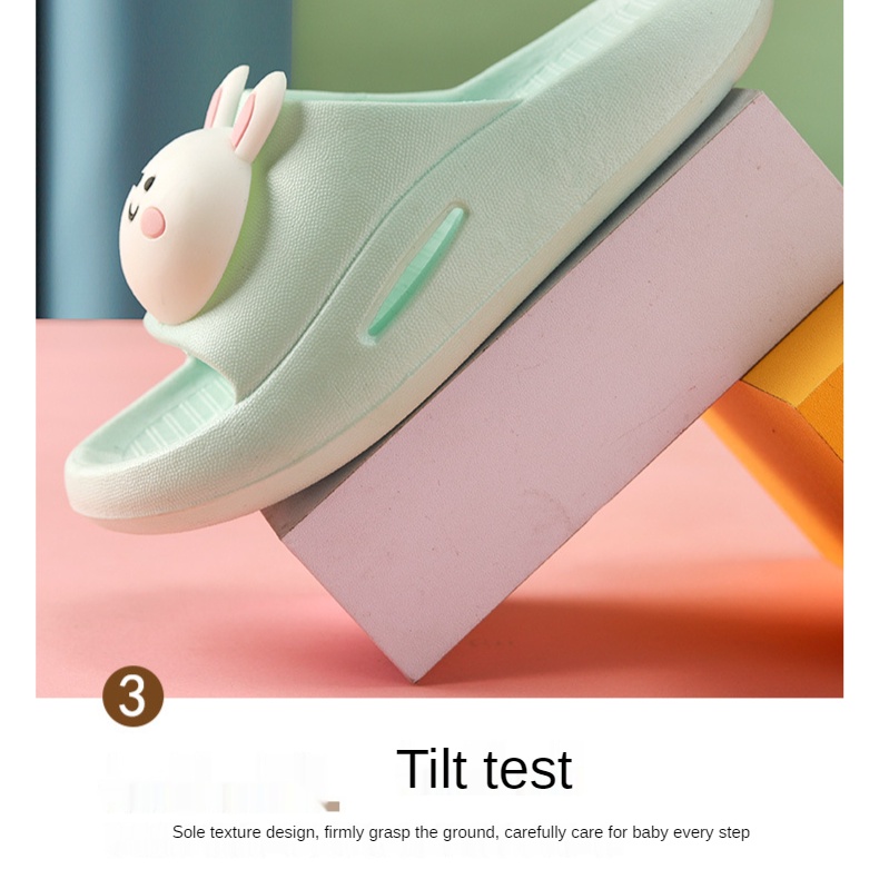 Dép trẻ em JOLLYBABY dép đế mềm họa tiết hoạt hình độc đáo