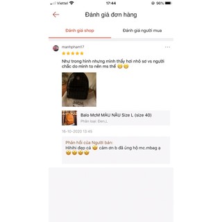 BALO McM MÀU ĐEN SIZE M - SIZE 28