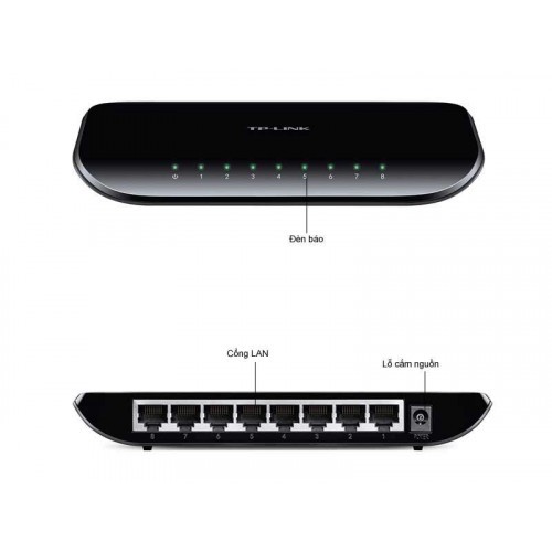 Cổng nối mạng TP Link 8P SG1008 Gigabit