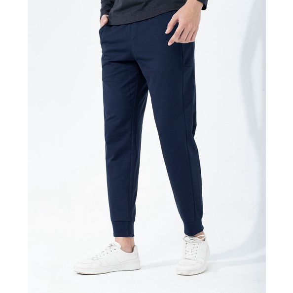Quần dài thu đông Insidemen bo gấu 2 túi chất cotton IPA002W1