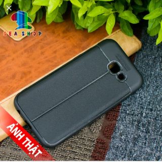 Ốp lưng dẻo vân da auto focus cho galaxy a5 2017/a520