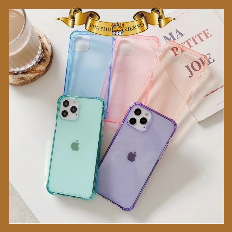 🎀 Đã có ip 12 🎀 Ốp iphone chống sốc nhiều màu sắc cho ip 6/6s/plus/x/xmax/11/11promax/12mini/12pro/12promax