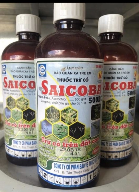 Sản phẩm trừ mần cỏ :Saicoba 500ec