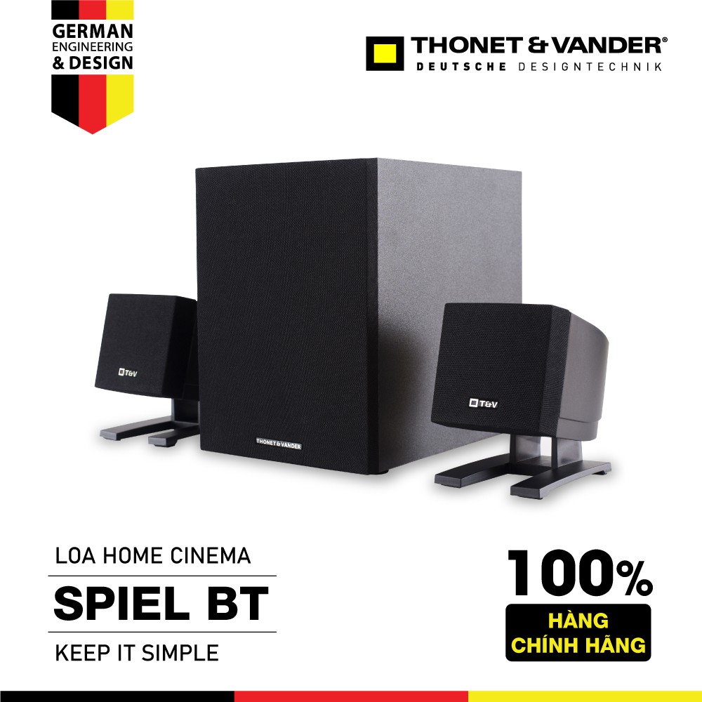 [Mã BMLT200 giảm 200K đơn 699K] Loa Bluetooth 2.1 Thonet &amp; Vander SPIEL