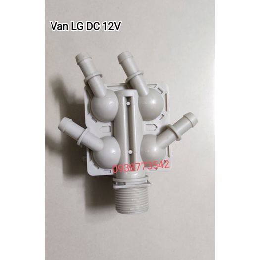 van cấp nước máy giặt LG DC 12V van cấp bốn