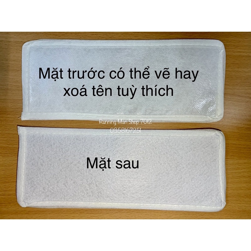 Bảng tên , Bảng Tên running man, hàng chuẩn running man