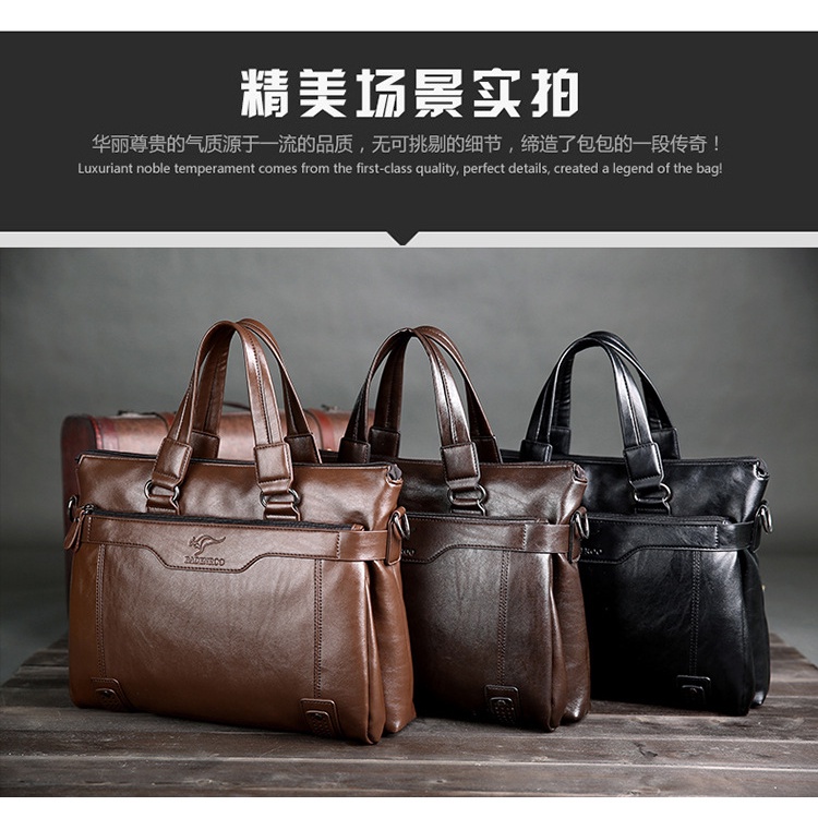Túi Xách Da Cỡ Lớn Thời Trang Công Sở Cho Nam | BigBuy360 - bigbuy360.vn