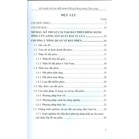 Sách - Kỹ Thuật Cải Tạo Đất Phèn Đồng Bằng Sông Cửu Long