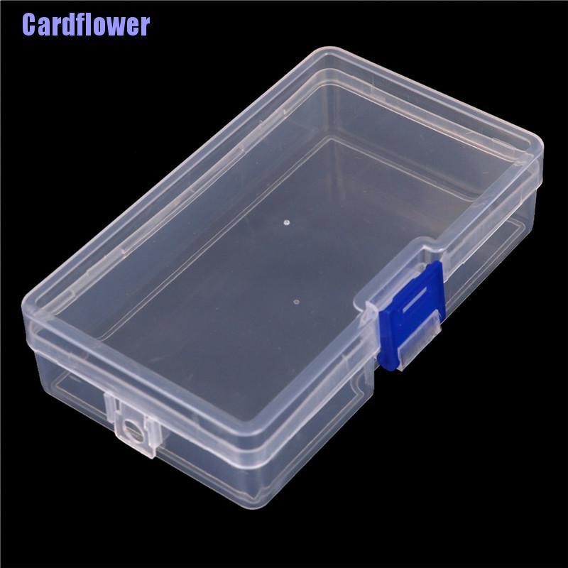 Hộp đựng đồ trang sức/đồ thủ công bằng nhựa trong suốt tiện dụng