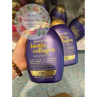 Bộ gội xả biotin oxg chuẩn đức