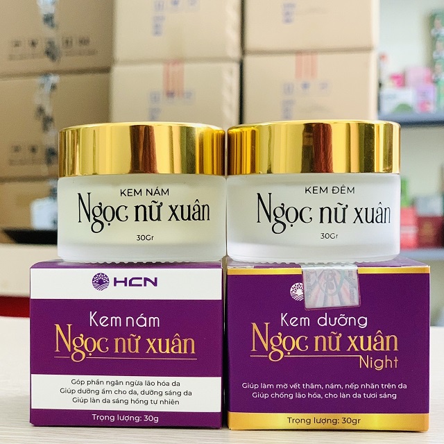 Kem nám Ngọc Nữ Xuân tím dưỡng da chuyên sâu, hỗ trợ cải thiện nám, tàn nhang