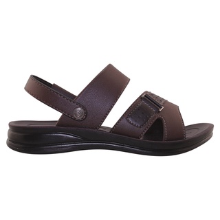 Sandal đế bằng nam Bita's SUM.96 (Đen + Nâu + Vàng bò)