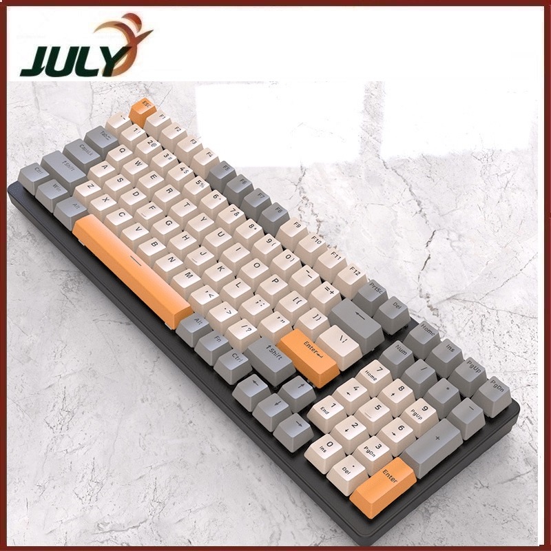 Bàn phím cơ K3 sử dụng Red Switch với 3 phiên bản màu sắc phối màu cực đẹp có đèn led RGB phù hợp với game thủ