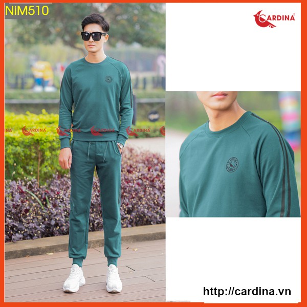 Bộ Nỉ Nam Thu Đông CARDINA Cao Cấp Dáng Thể Thao | BigBuy360 - bigbuy360.vn