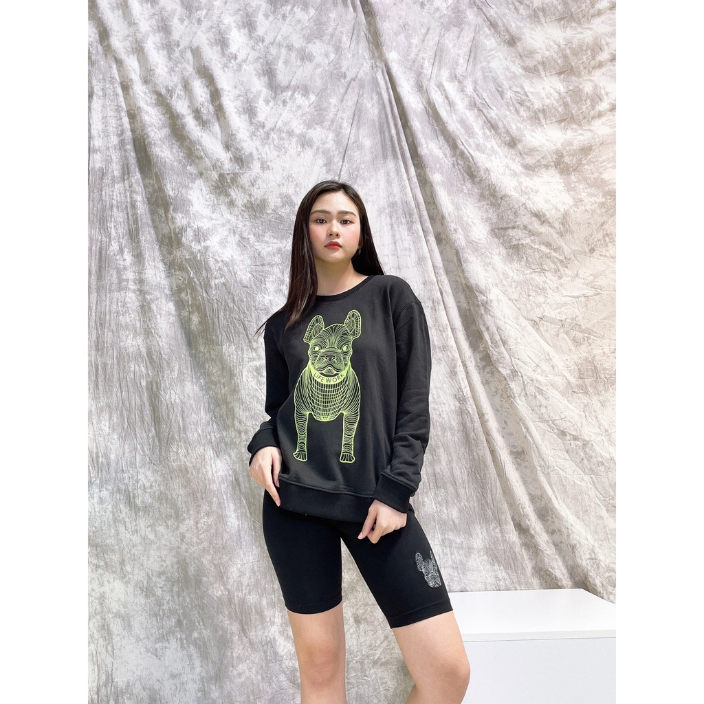 Áo SWT Thu Đông Nam Nữ, Áo Nỉ Da Cá Cổ Tròn Tay Dài, Áo Sweater Unisex | BigBuy360 - bigbuy360.vn