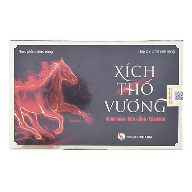 Xích Thố Vương – Hỗ trợ tăng cường sinh lý nam (Hộp 20 viên)
